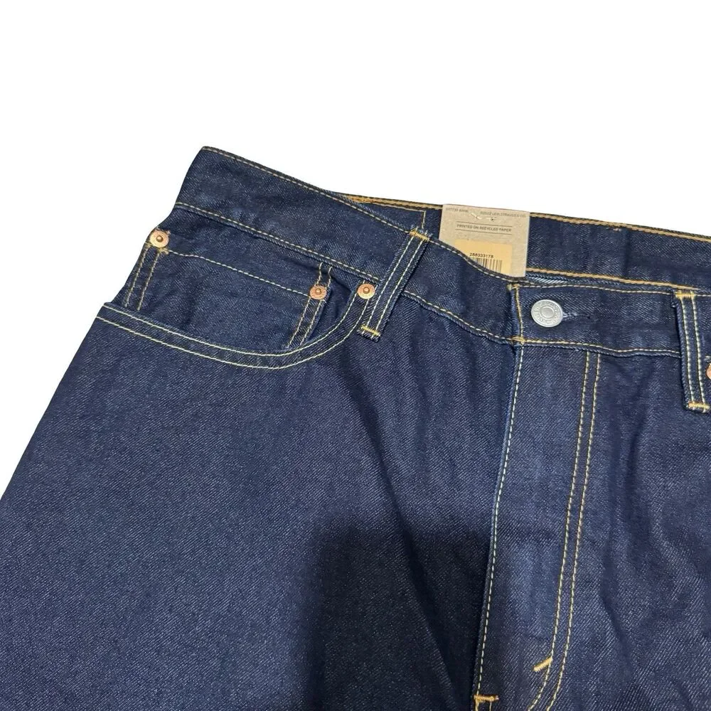 NWT Levis 512 Men's 36X30 Slim Taper Fit Stretch Blue Denim‎ Jeans New